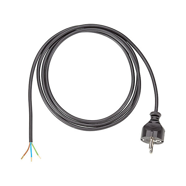 BACHMANN Schutzkontakt-Zuleitung 16A/250V,2m,sw 312.174